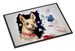 Chevy Boston Terrier Doormat Front Door Mat Indoor Outdoor Rugs For Entryway, Non Slip Washable Low Pile, 24H X 36W_maomaolike.com