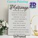 Marriage Promise Painting Poster, Minimalist Typographic Poster, Warm Marital Commitment Guidelines, Suitable For Bedroom And Living Room Wall Decor_maomaolike.com