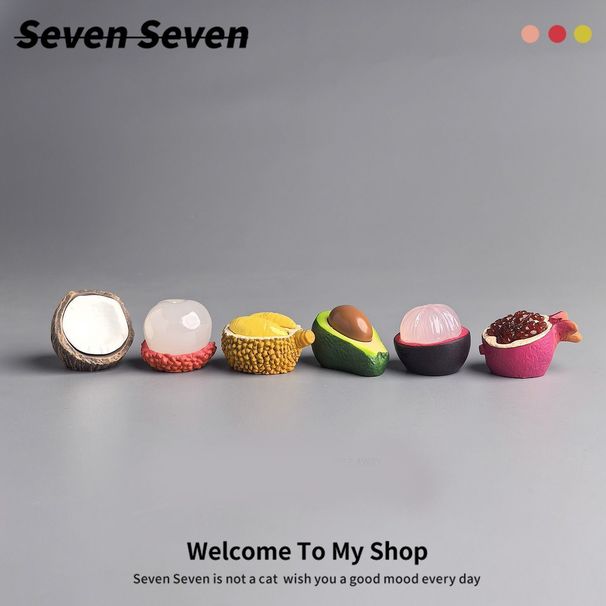 Unique Small Gadgets Peeling Small Fruits Micro Landscape Stress Relief Healing Small Ornaments Decorative High Aesthetic_maomaolike.com