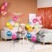 3m*12Pcs White Balloon Wedding Balloons Balloon Stand Balloon Arch Stand Table Top Decor Balloon Column Stand Desktop Stand White Decor Wedding Decoration Aluminum Foil Base_maomaolike.com