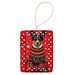 Lancashire Heeler Holiday Christmas Porcelain Ornament Christmas Tree Hanging Decorations For Home Christmas Holiday, Rectangle, Gift, Multicolor_maomaolike.com