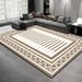 Living Room Rug,Large Rug,Oversized, Gold Leaves Design,Bedroom Rug,Soft And Thick, Machine Washable, Thickened Rug, Bedside Rug,Decorative Indoor Rug_maomaolike.com