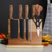 Home Kitchen Magnetic Knife Block Holder Rack Magnetic Stands With Strong Enhanced Magnets Multifunctional Storage Knife Holder_maomaolike.com