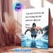 Swimming Motivational Quote Painting Poster, Vibrant Comic-style Dynamic Swimmer Splashing In Pool Poster, Inspirational Quote To Boost Motivation For_maomaolike.com