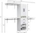 Closet Organizer System, Closet Organizers With Clothing Racks For Hanging Clothes, Closet System With Drawers ,Walk In Closet Organizers And Storage With Shelves, Walk In Closet System_maomaolike.com