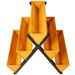 3 Tiers Wooden Vertical Raised Garden Bed With Legs,Brown Planter Raised Beds Kit For Flowers Herbs Vegetables_maomaolike.com