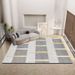 Living Room Rug,Large Rug,Oversized, Gold Leaves Design,Bedroom Rug,Soft And Thick, Machine Washable, Thickened Rug, Bedside Rug,Decorative Indoor Rug_maomaolike.com