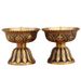 Brass Eight Auspicious Home Worship Buddha Pure Copper Candle Holder Metal Copperware Crafts Wholesale Exhibition Sales Gifts_maomaolike.com