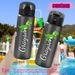 1pc Customized Cartoon Sports Bottle, 26oz Outdoor Travel Leakproof Plastic Water Bottle With Rope Back-to-School Gifts_maomaolike.com