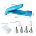 Home Baking Bag Flower Gun 17-Piece Cake Piping Tools Cream Nozzle Set_maomaolike.com