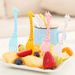 12pcs Reusable Giraffe Exquisite Fork Snacks, Cakes, And Fruit Decoration - Perfect For Outdoor Use_maomaolike.com