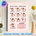 Wudu Step-by-Step Guide Painting Poster, Cute Cartoon Illustrated Islamic Ritual Steps Poster, Clear Step-by-step Guidance For Religious Preparation_maomaolike.com