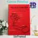 Velocicoaster Roller Coaster Painting Poster, Sleek Red-toned Structural Diagram Poster, Displays Detailed Ride Sections & Parameters, Ideal For Home_maomaolike.com