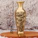 Brass Dragon And Phoenix Auspicious Vase Home Living Room TV Cabinet Shop Decoration Gift Pair Of Vases Craft Ornaments_maomaolike.com