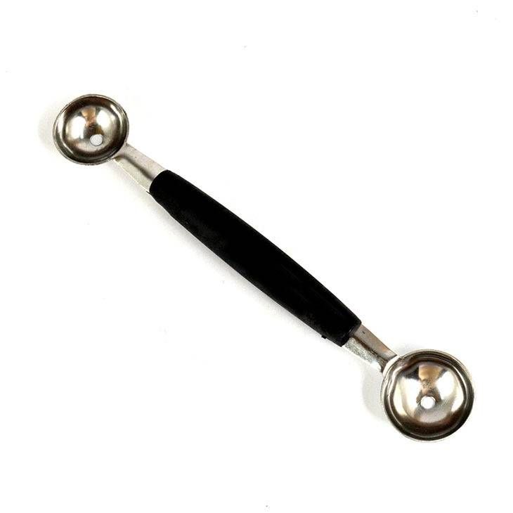 Household Stainless Steel Double Head Fruit Digging Spoon_maomaolike.com