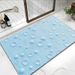 Bathroom Mat Toilet Mat Shower Mat Entrance Rug Absorbent Non-Slip Mat Soft Quick-Dry Machine Washable_maomaolike.com