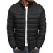 Men's Clothing new lightweight padded coat men's short youth plus size casual winter stand-up collar padded coat men_maomaolike.com
