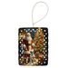 Boxer And Santa Claus Porcelain Ornament Christmas Tree Hanging Decorations For Home Christmas Holiday, Rectangle, Gift, Multicolor_maomaolike.com