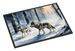 Winter Wolves Doormat Front Door Mat Indoor Outdoor Rugs For Entryway, Non Slip Washable Low Pile, 24H X 36W_maomaolike.com