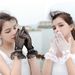 Unisex Summer thin sexy mesh gloves black and white red ceremonial women's wedding high elastic spandex sunscreen gift gloves_maomaolike.com