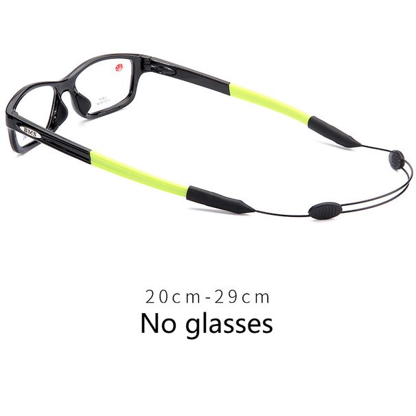 Unisex Glasses non-slip rope lashing rope sports fixation strap Simple silicone strap chain Portable ear hook bracket eye non-slip sleeve_maomaolike.com