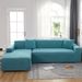 Waterproof All-inclusive Elastic Leaf Jacquard Sofa Cover Sofa Cushion Sofa Cover Cloth Sofa Towel Three-seat Combination Sofa_maomaolike.com