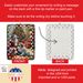 Great Pyrenees And Santa Claus Porcelain Ornament Christmas Tree Hanging Decorations For Home Christmas Holiday, Rectangle, Gift, Multicolor_maomaolike.com