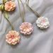 Plant Aromatherapy Diffuser Stone Paste Begonia Flower Car Hanging Ornament Wardrobe Cabinet Deodorizer Long-lasting Solid Fragran_maomaolike.com