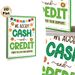 Payment Notice Painting Poster, Vibrant Playful Design With Cookies And Bunting Poster, Clear Payment Method Reminder, Ideal For Bakery Shops And_maomaolike.com