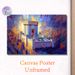 Ancient Temple Painting Poster, Vibrant Impressionist-style Poster, Luminous Historic Temple With Rich Warm Color Tones, Elegant Decorative Piece For_maomaolike.com