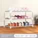 Yarifan Multi-Tier Shoe Rack With Dustproof Cover, Space-Saving Shoe Organizer For Dorm, School, Home, And Office_maomaolike.com