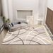 Living Room Rug Large Size Gorgeous Gold Frame Design Bedroom Rug Plush Thickened Machine Washable Thickened Underlay Interior Decorative Rug_maomaolike.com