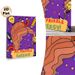 Ms. Frizzle Energy Themed Painting Poster, Vibrant Cartoon-style Educational Art Poster, Lively Design With Stationery & Science Motifs, Suitable For_maomaolike.com