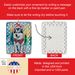 Siberian Husky Christmas Porcelain Ornament Christmas Tree Hanging Decorations For Home Christmas Holiday, Rectangle, Gift, Multicolor_maomaolike.com