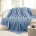 Thick Warm Flannel Blanket Solid Color Folded Edge Blanket_maomaolike.com