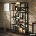 Freestanding Bookshelf, Etagere Bookcase With 9 Open Shelves_maomaolike.com