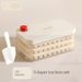 Other Kitchen Specialty Tools 50 Cell Silicone Ice Cube Tray With Press Easy Release 2 Layer BPA Free Mold For Fast_maomaolike.com