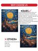 European And American Oil Paintings In The Style Of Van Gogh: Skies, Oceans, Suns. Decorative Art Prints, Living Room Wall Art, Art Exhibition Pieces._maomaolike.com