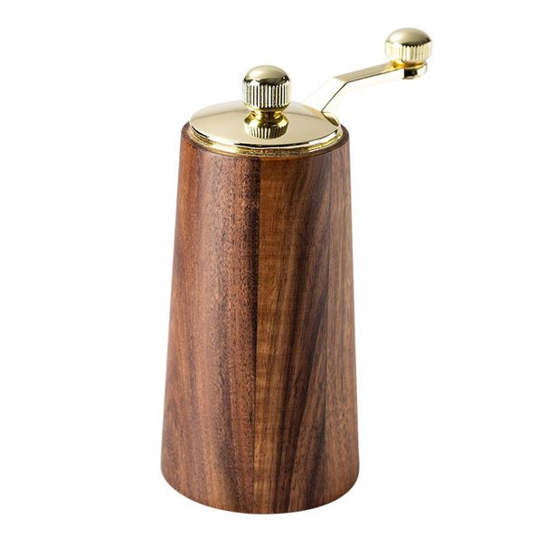 Hand-cranked Wooden Pepper Spice Salt Mill Grinder Muller For Kitchen_maomaolike.com