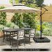 274 LBS Cantilever Patio Umbrella Base With Handles_maomaolike.com
