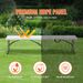VEVOR 6FT Plastic Folding Bench Portable Outdoor Bench For Picnic Camping 2 Pack_maomaolike.com