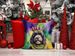 Portuguese Water Dog King Of Mardi Gras Throw Pillow Machine Washable, Indoor Outdoor Decorative Pillow For Couch, Bed Or Patio, 18Hx18W_maomaolike.com