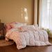Winter Thickened Milk Set Four-Piece Double-Sided Velvet Flannel Coral Fleece Duvet Cover Bed Sheet Bedding_maomaolike.com