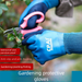 Gardeni Waterproof Flower Rose Garden Special Floral Gloves Anti-Puncture Protection For Planti Vegetables And_maomaolike.com
