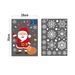 Christmas Window Clings Stickers Double Sided Teacher Gift Card Flash Deal Gift Card Xmas Cheap Stocking Stuffers Under 12pcs_maomaolike.com