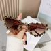 Unisex Fashion Round Diamond Studded Sunglasses Sun Protection Sunglasses Outdoor Rhinestone Glasses_maomaolike.com