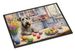 Decorating Easter Irish Wolfhound Doormat Front Door Mat Indoor Outdoor Rugs For Entryway, Non Slip Washable Low Pile, 24H X 36W_maomaolike.com
