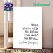 Shakespeare Inspirational Quote Painting Poster, Minimalist Black & White Typographic Poster, Thought-provoking Literary Decor Ideal For Home Office_maomaolike.com