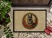 Norwegian Elkhound Christmas Flowers Doormat Front Door Mat Indoor Outdoor Rugs For Entryway, Non Slip Washable Low Pile, 24H X 36W_maomaolike.com