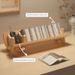 Solid Wood Ornament Creative Home Bottle Simple Display Rack Living Room Wine Shelf Bookshelf_maomaolike.com